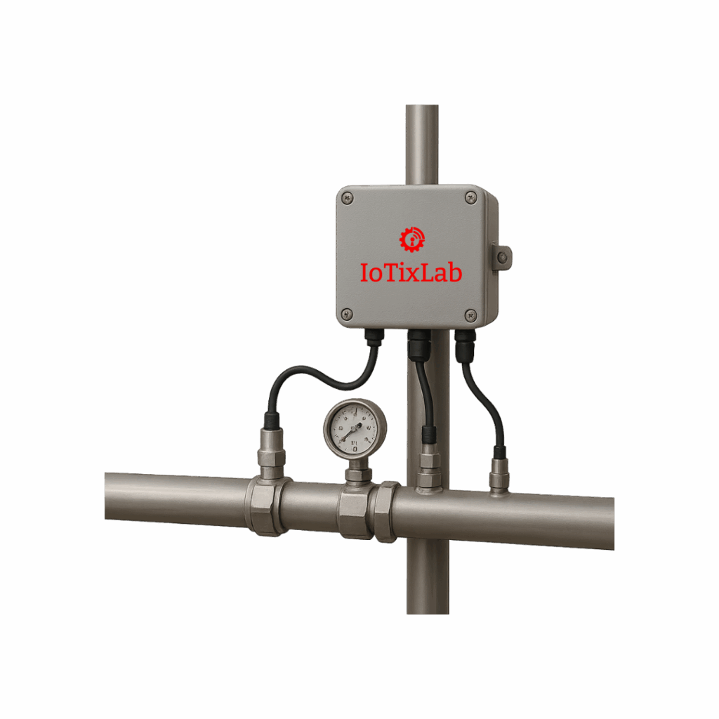 Industrial Process Monitoring System Setup